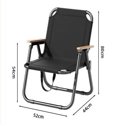 주문 간단한 코르미트 가벼운 캠핑 의자 / 250 파운드 접는 정원 의자 online manufacture
