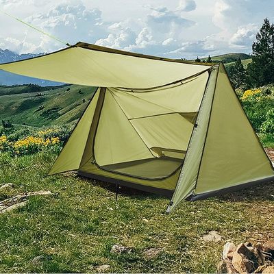 خرید چادر پناهگاهی در فضای باز سبک وزن حرفه ای کوهنوردی یک نفره چادر چوبی پیاده روی online manufacture